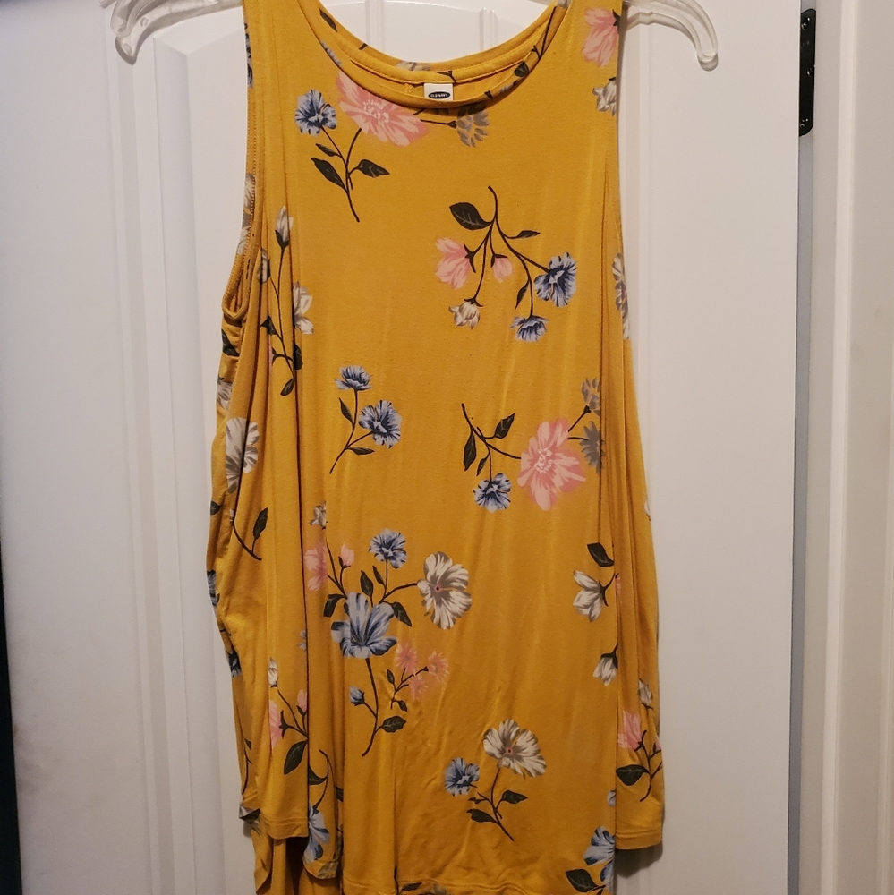 OLD NAVY floral tank